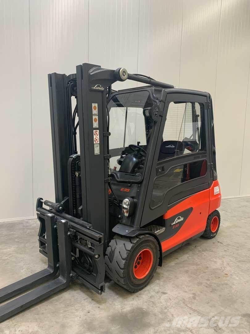 Linde E35L 전동 지게차