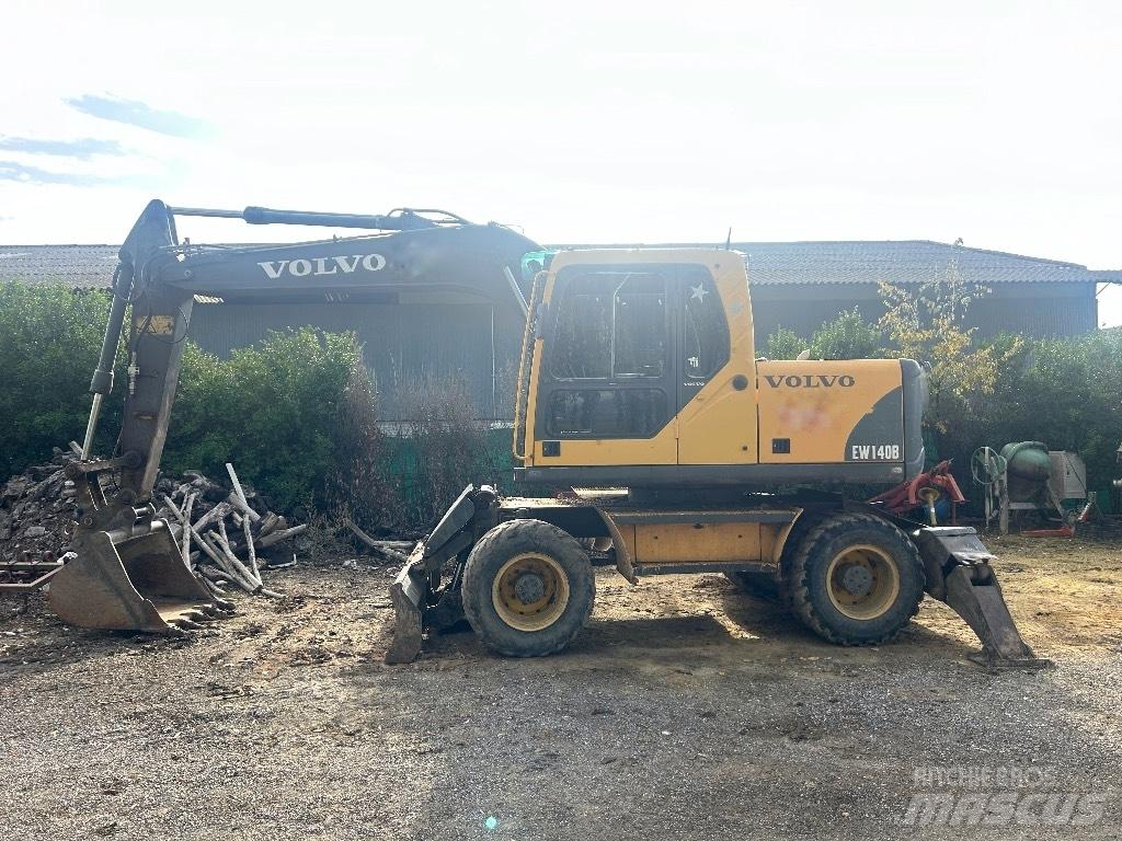 Volvo EW 140 B  휠 굴삭기