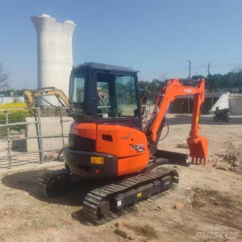 Kubota U 27 소형 굴삭기 7톤 미만