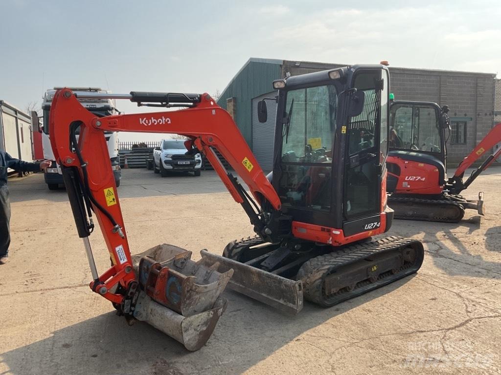 Kubota U27-4 소형 굴삭기 7톤 미만