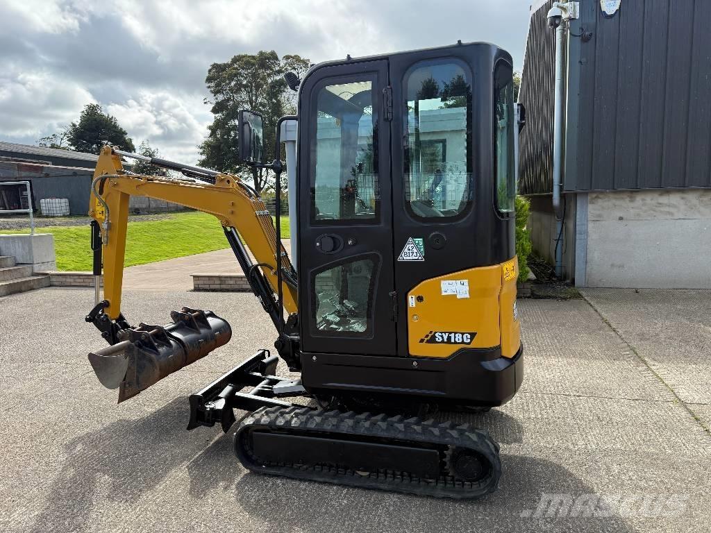 Sany SY 18 C 소형 굴삭기 7톤 미만