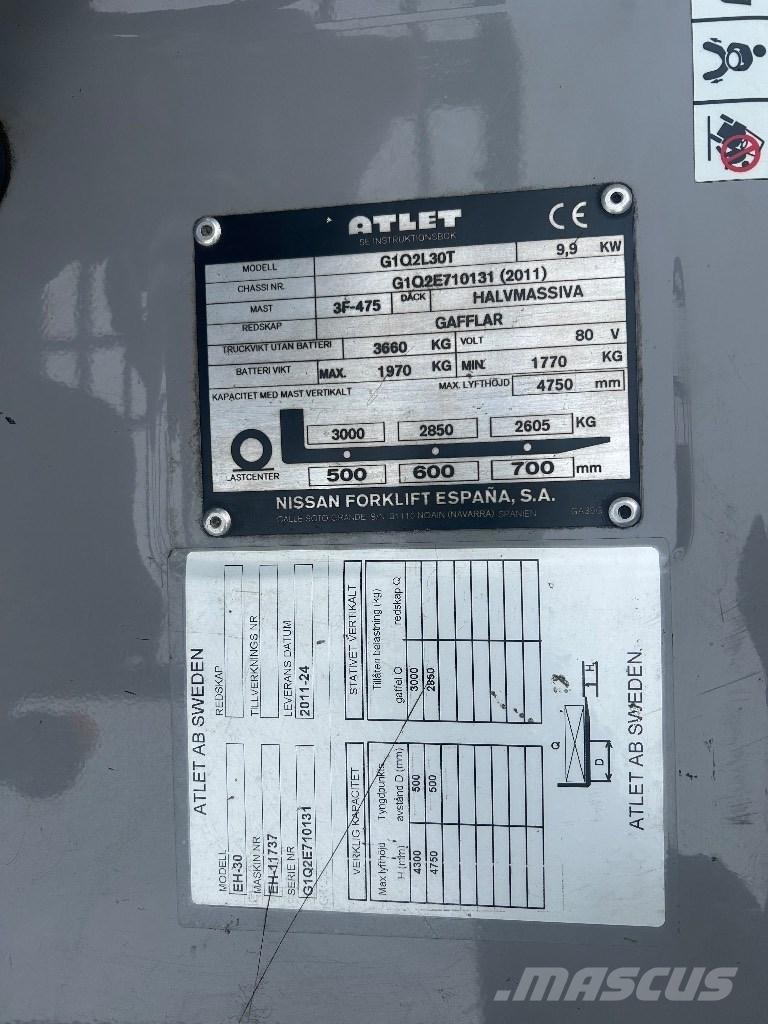 Atlet L30T 전동 지게차