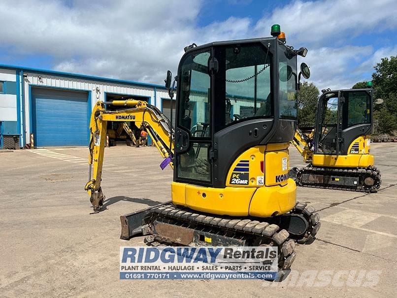 Komatsu PC 26 MR 소형 굴삭기 7톤 미만