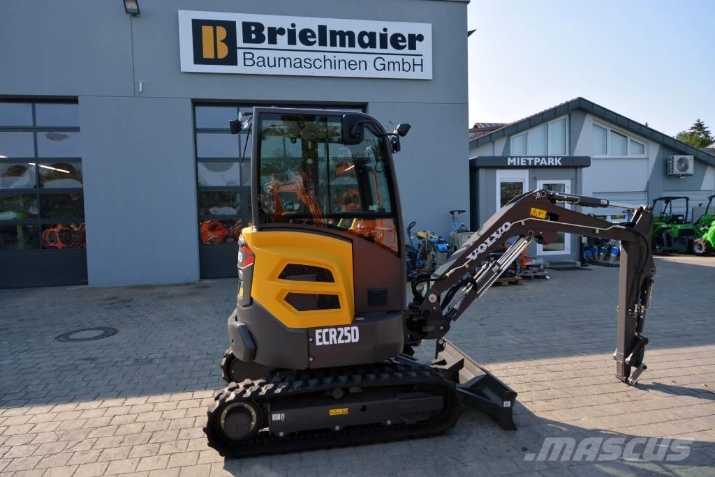 Volvo ECR 25 D 소형 굴삭기 7톤 미만
