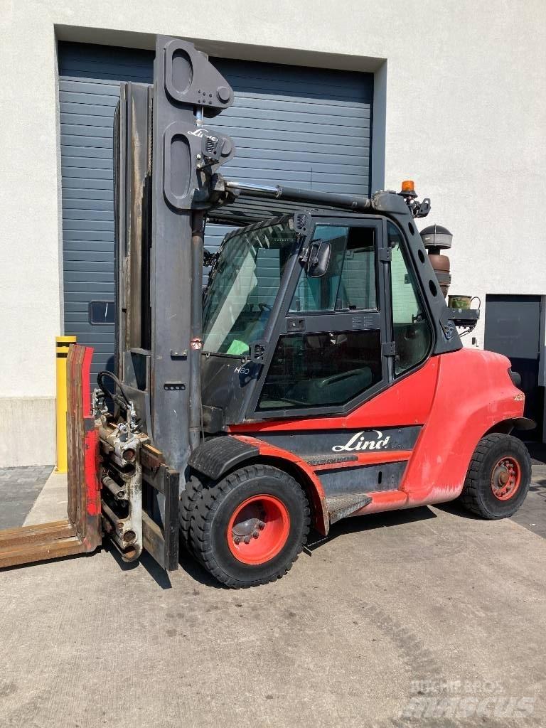 Linde H80D/900/396 디젤 지게차