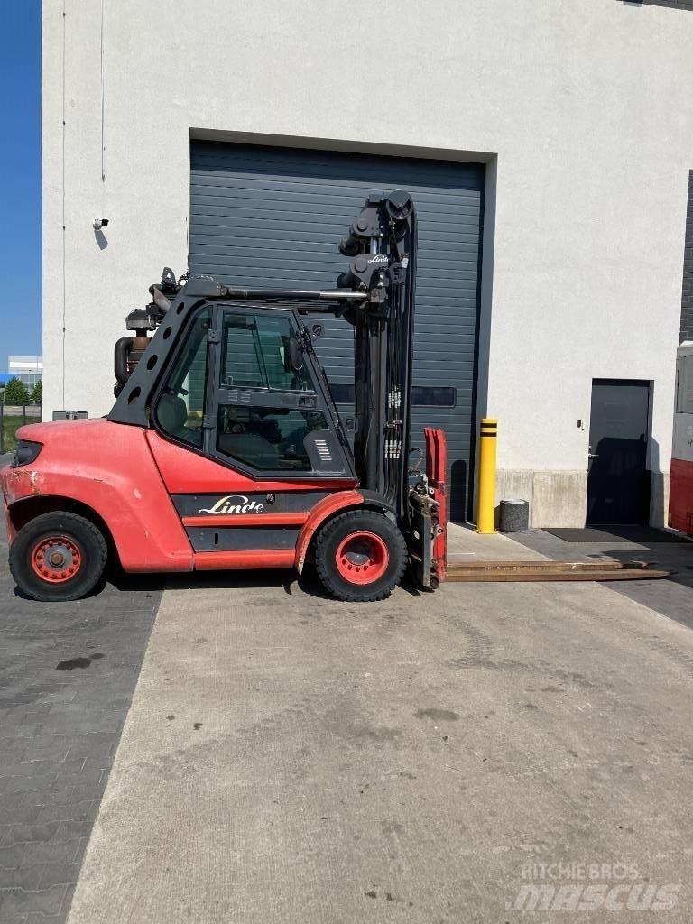 Linde H80D/900/396 디젤 지게차
