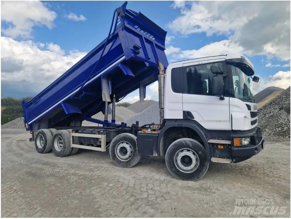 Scania P 410 덤프 트럭