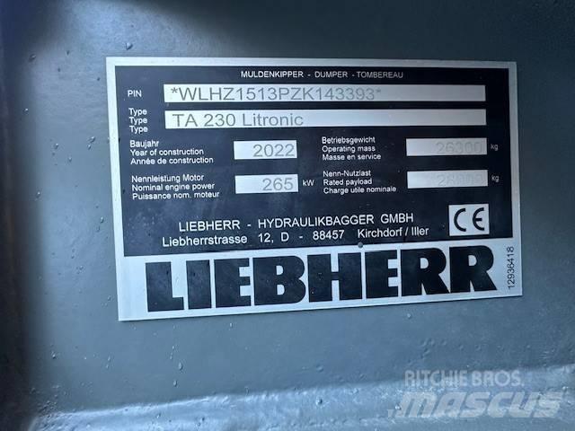 Liebherr TA 230 연결식 홀러