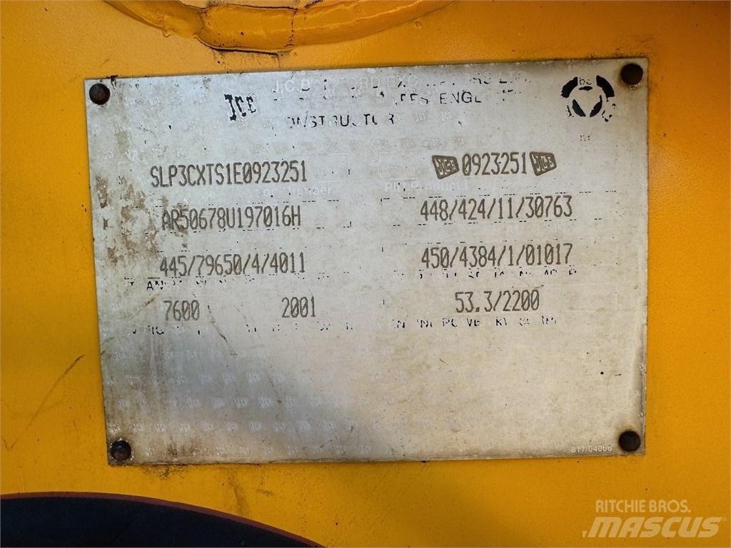 JCB 3 CX SM 백호로더