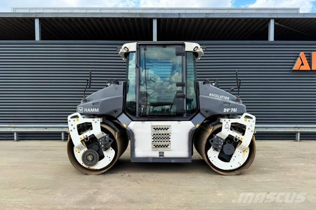 Hamm DV+ 70I VO-S 트윈 드럼 롤러