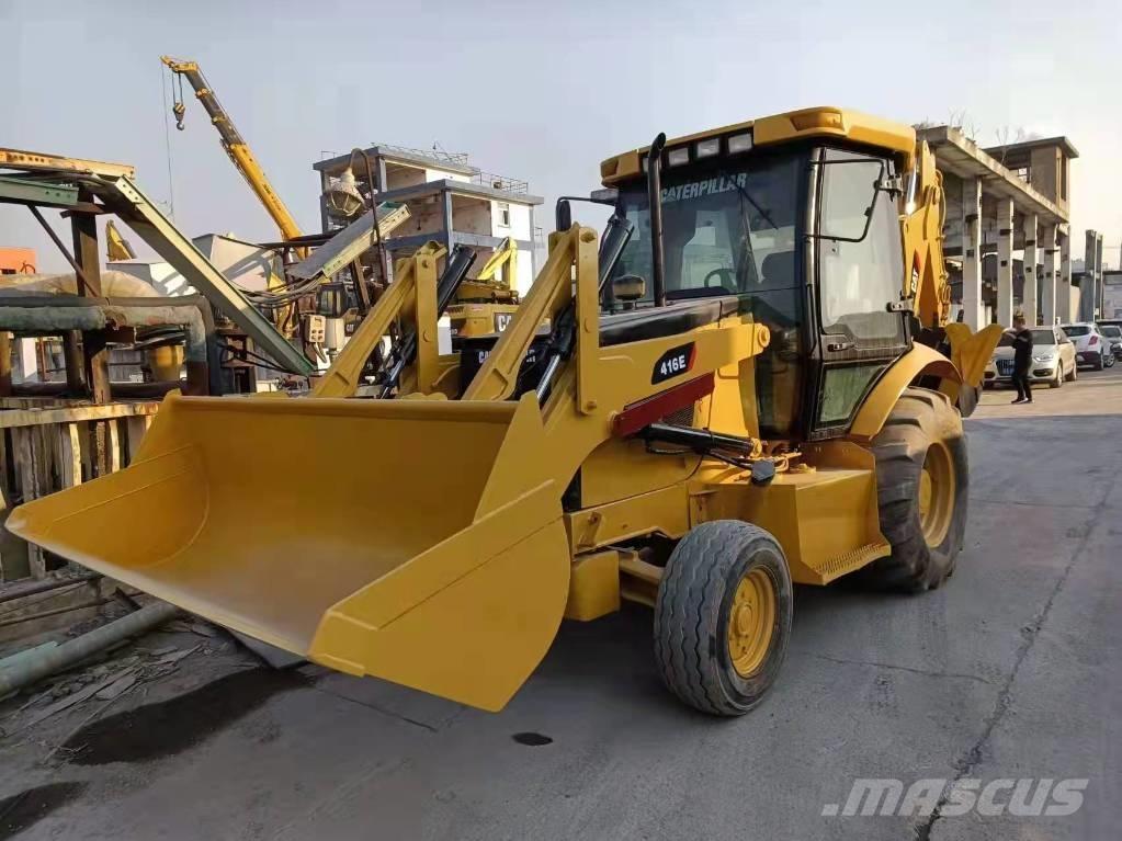 CAT 416E 백호로더