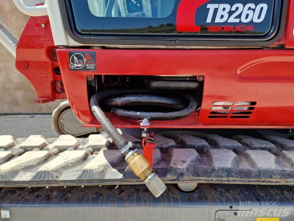 Takeuchi TB 260 소형 굴삭기 7톤 미만