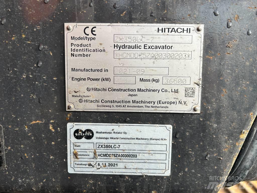 Hitachi ZX350LC-7 대형 굴삭기 29톤 이상