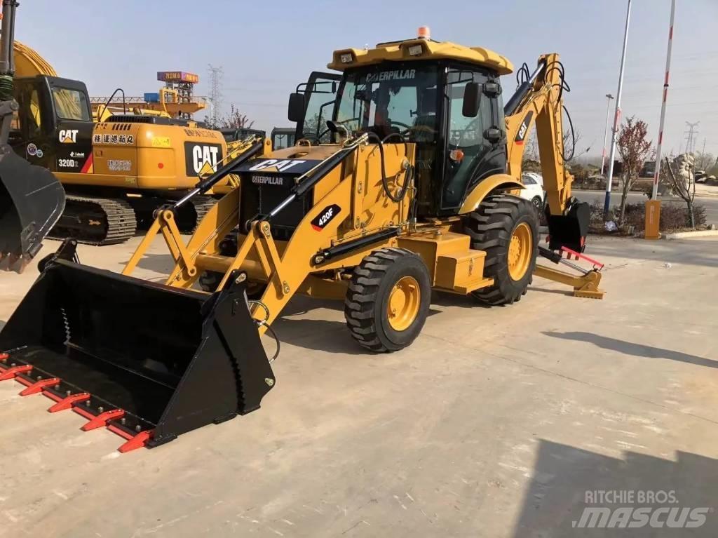 CAT 420 F 백호로더