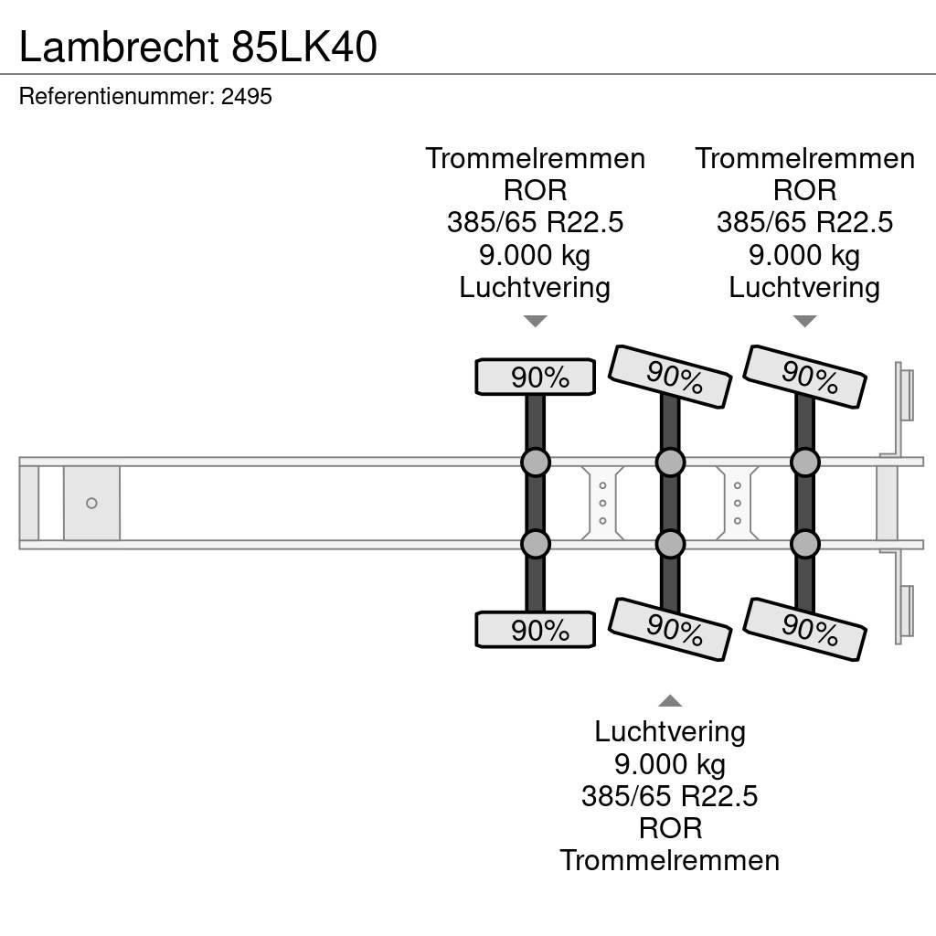  Lambrecht 85LK40 탱커 세미 트레일러
