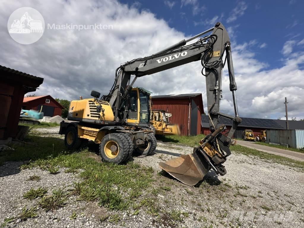 Volvo EW 160 B  휠 굴삭기