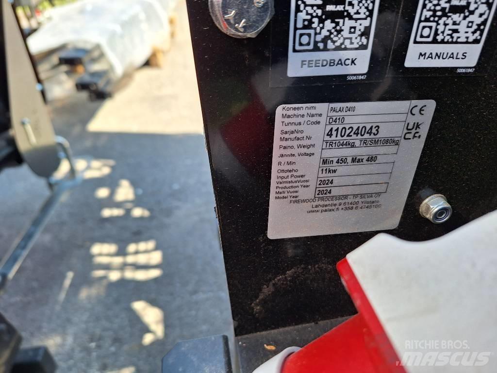 Palax D410 PRO+ 목재 쪼개기 및 절단기