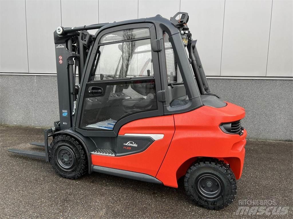 Linde H35D-01 디젤 지게차