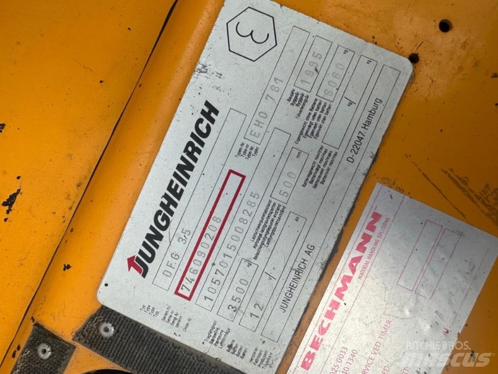 Jungheinrich EFD35 디젤 지게차