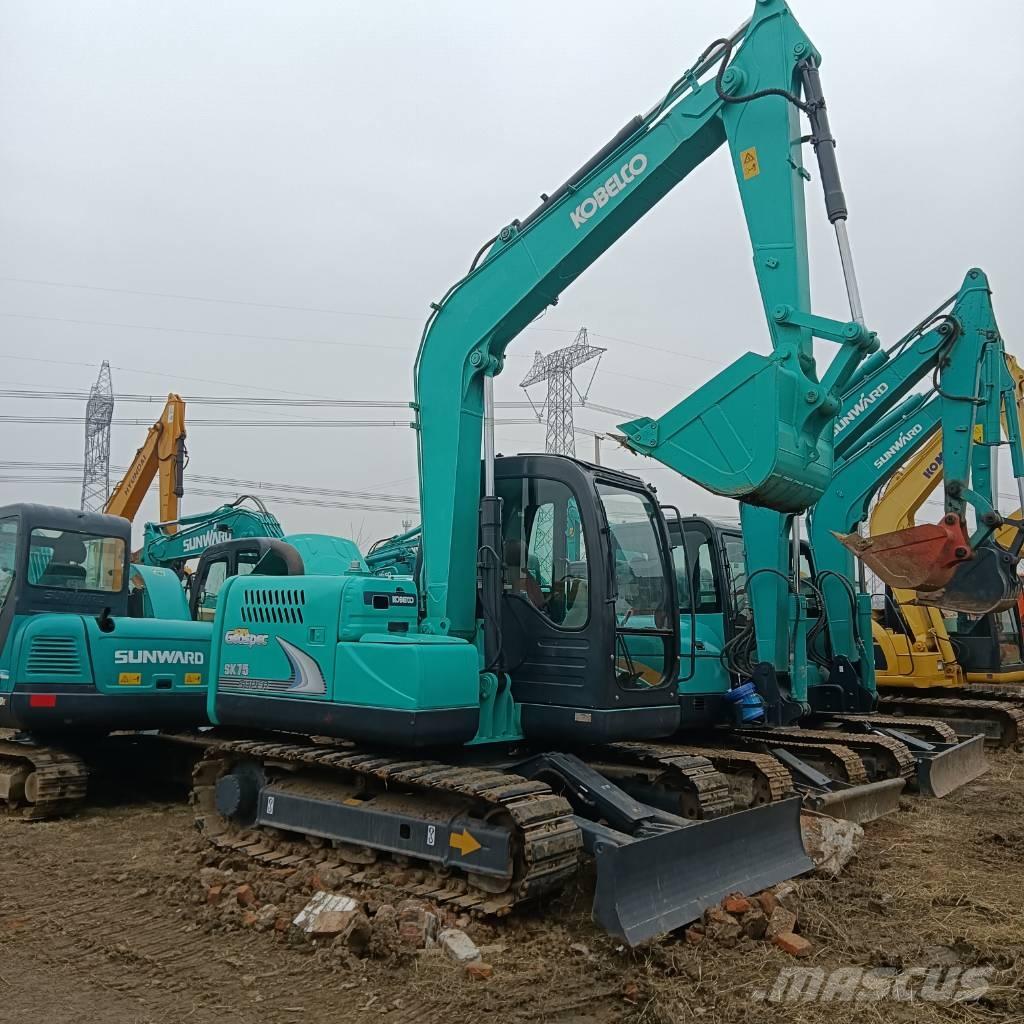 Kobelco SK75-8 중형굴삭기 7톤-28톤