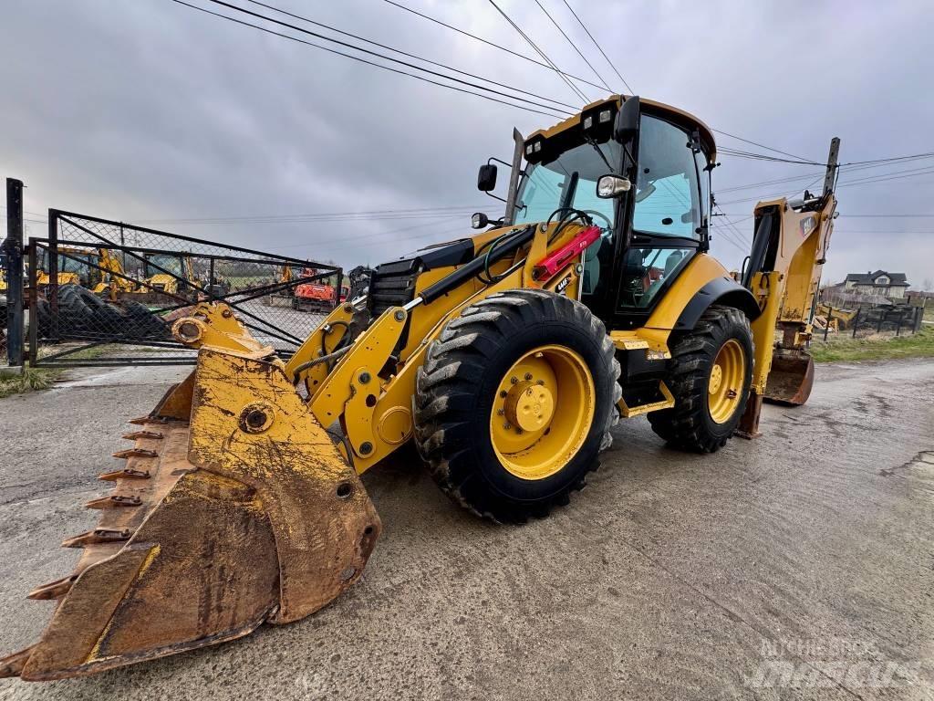 CAT 444F, JOYSTICK 백호로더