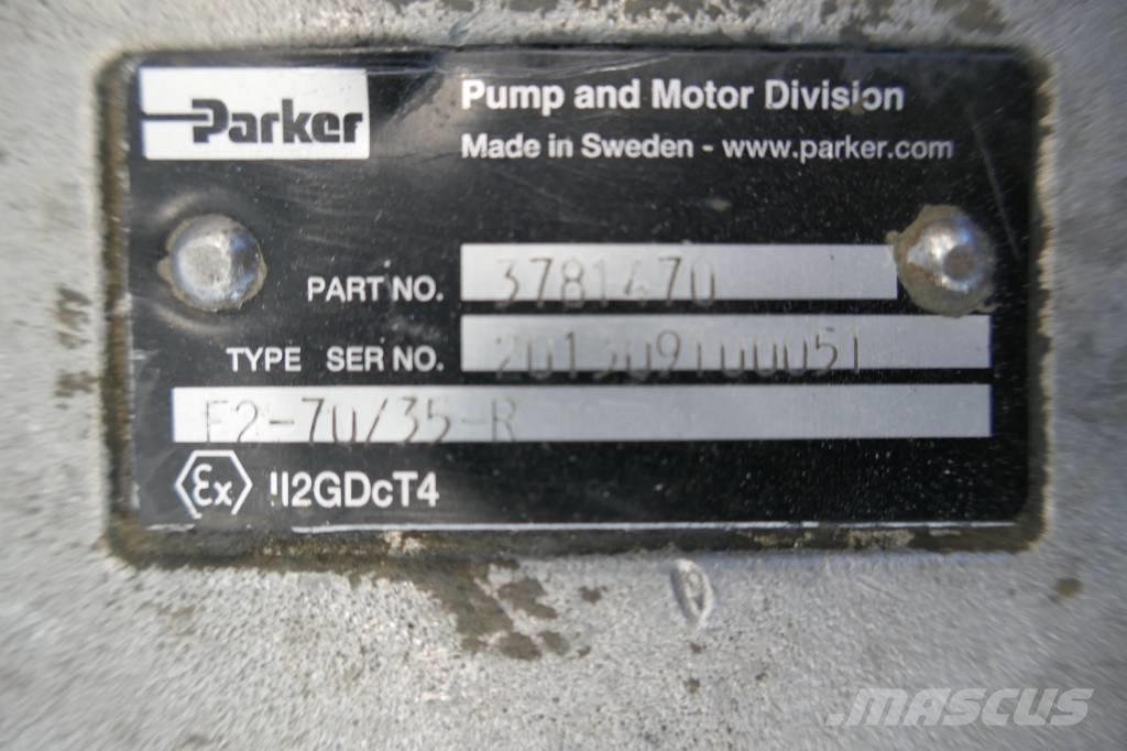 Parker F2 유압식 기계