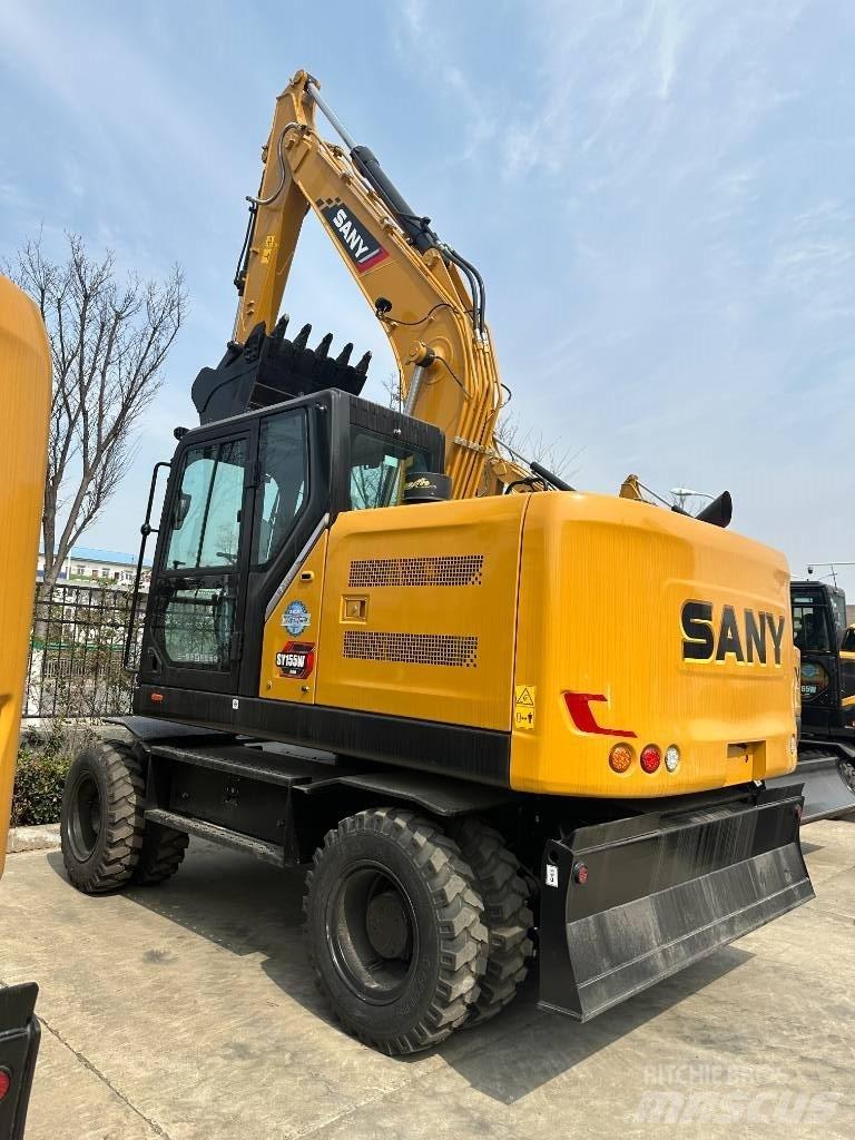 Sany SY155W  휠 굴삭기