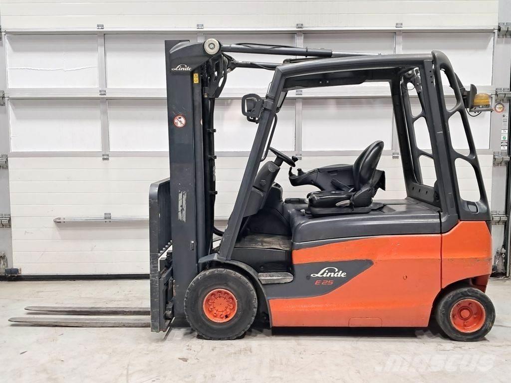 Linde E25L-01 전동 지게차