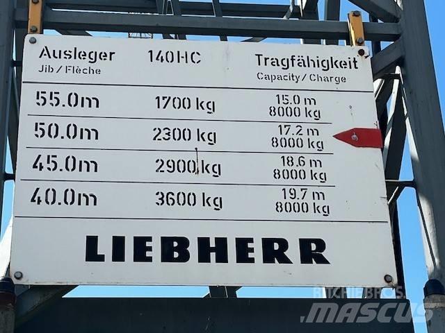 Liebherr 140 HC 타워 크레인