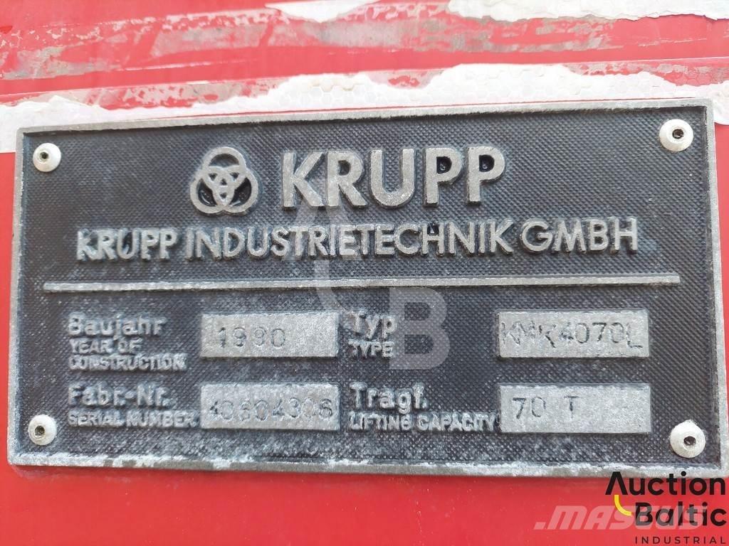 Krupp 4070L 크레인 트럭