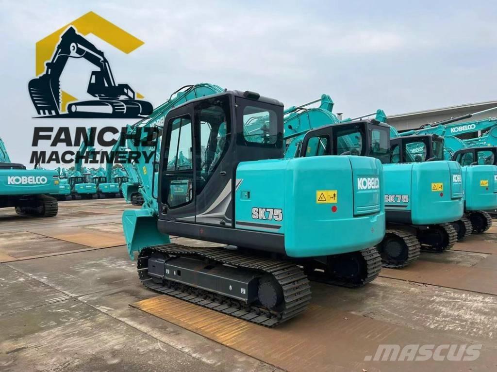 Kobelco 75 소형 굴삭기 7톤 미만
