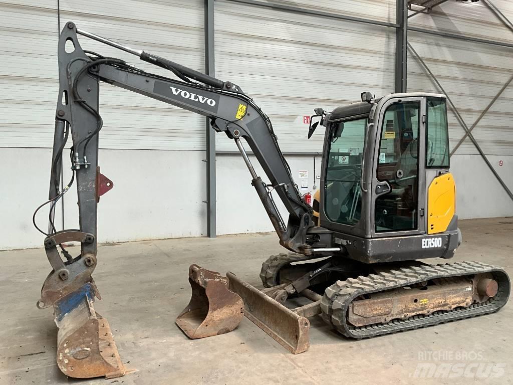 Volvo ECR 50 D 소형 굴삭기 7톤 미만