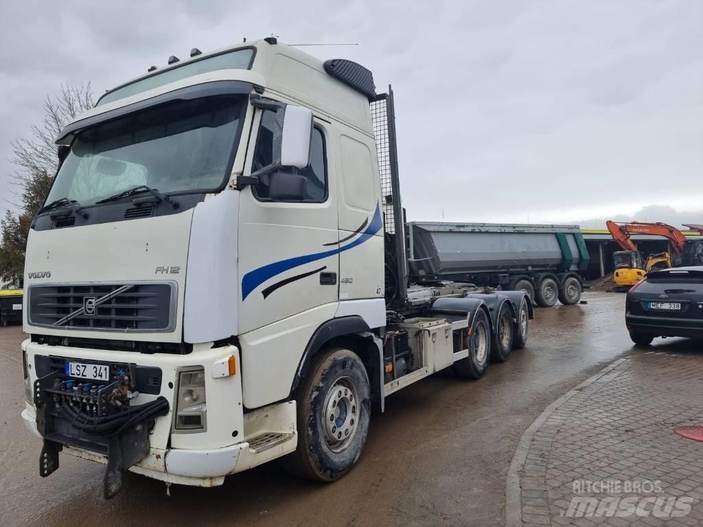 Volvo FH 12 훅 리프트 트럭
