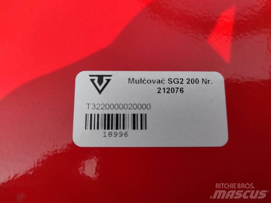  Vigolo SG2 200 목장 제초기 및 토퍼