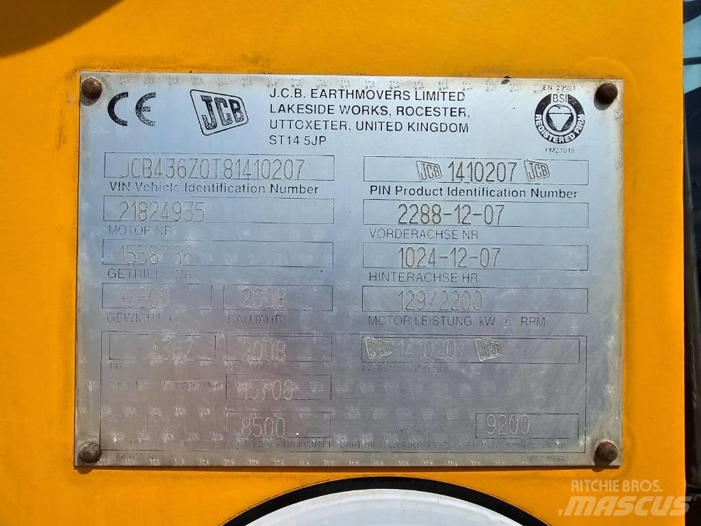 JCB 436 ZX  휠로우더