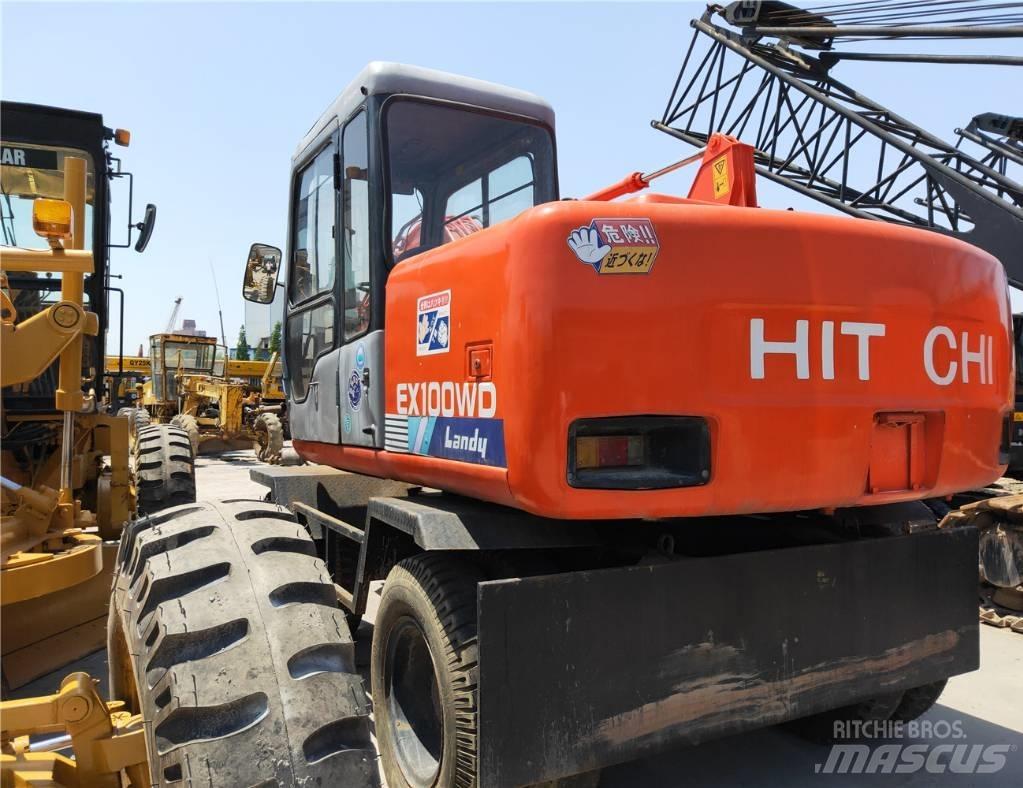 Hitachi EX 100 W D  휠 굴삭기