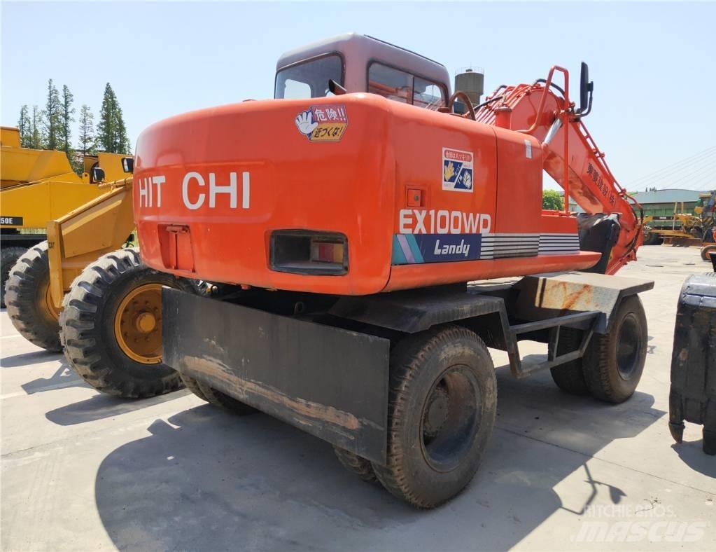 Hitachi EX 100 W D  휠 굴삭기