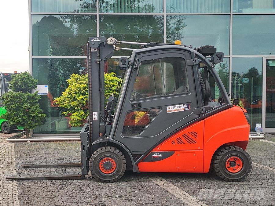 Linde H25D-02 디젤 지게차