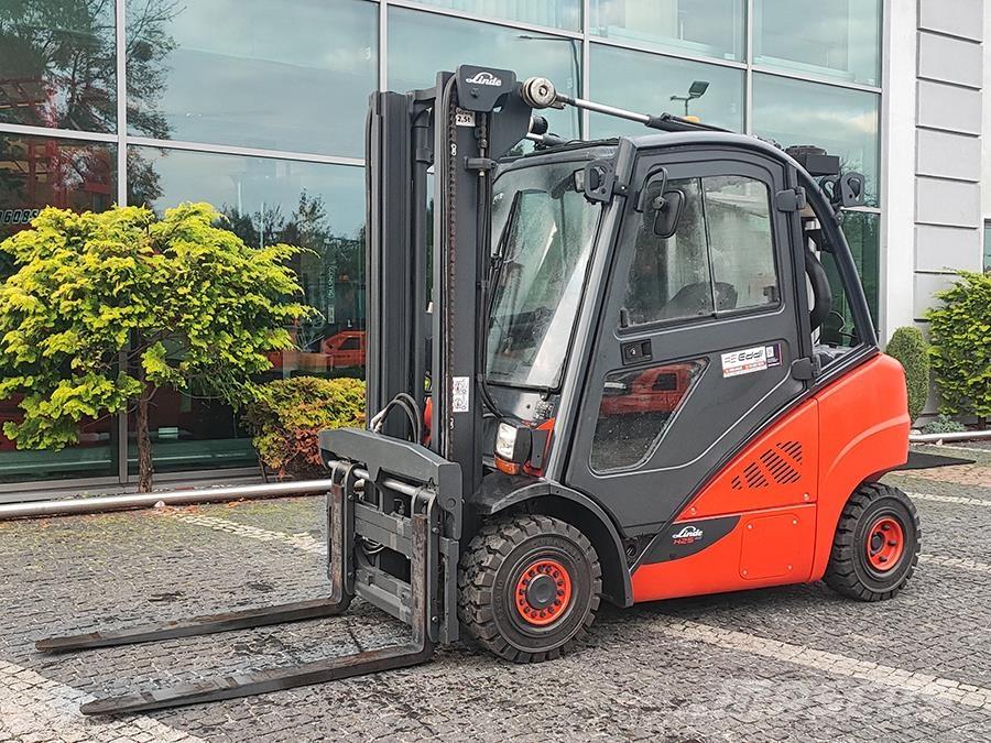 Linde H25D-02 디젤 지게차