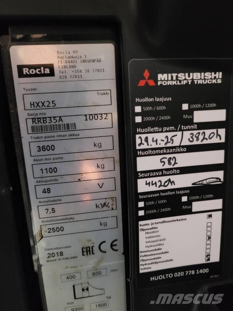 Rocla HXX25 리치 트럭