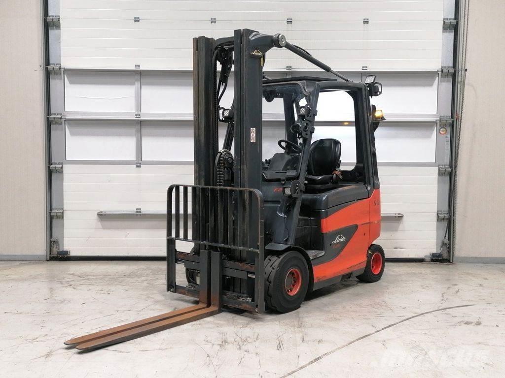 Linde E25H-01/600 전동 지게차