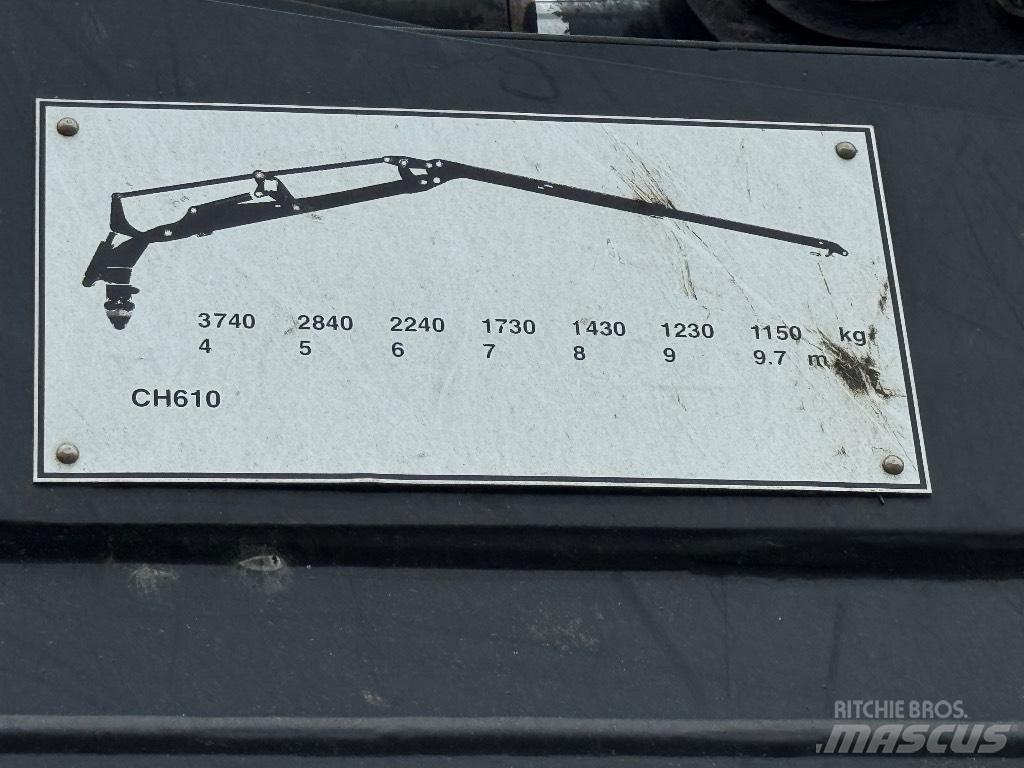John Deere 1170 E 원목 하베스터