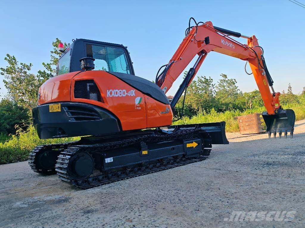 Kubota KX 080-4 CX 중형굴삭기 7톤-28톤