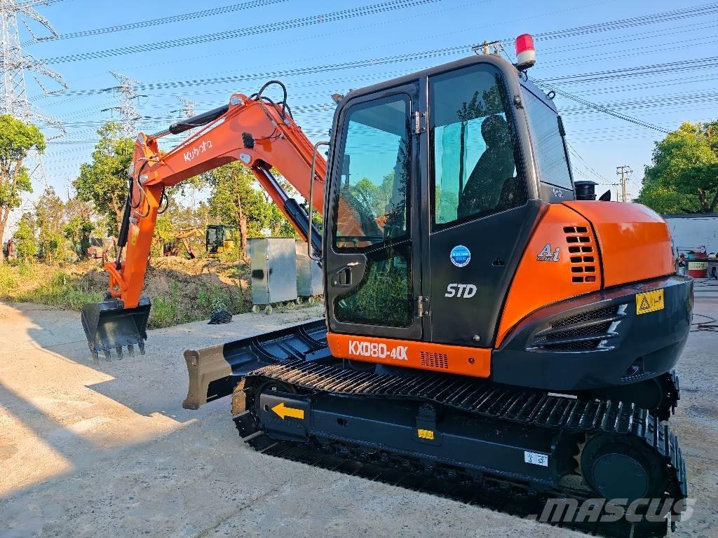 Kubota KX 080-4 CX 중형굴삭기 7톤-28톤