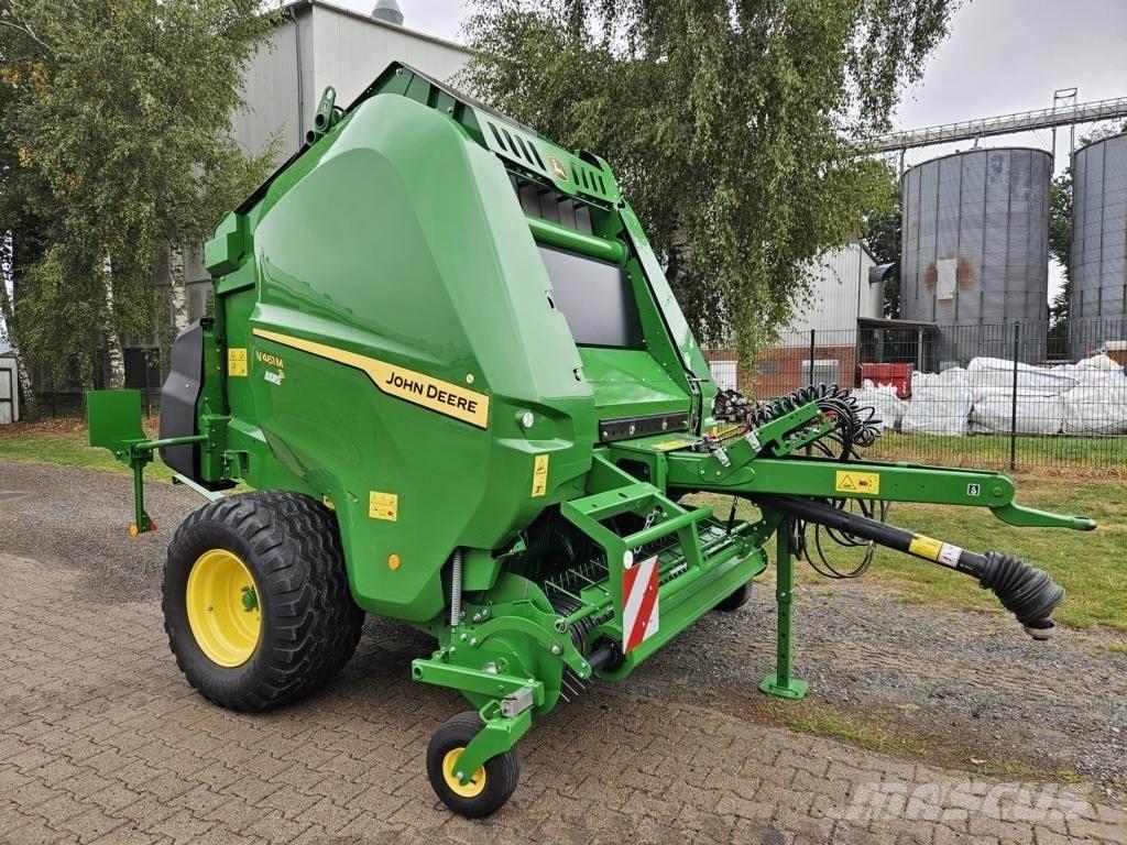 John Deere V461M 원형 곤포기