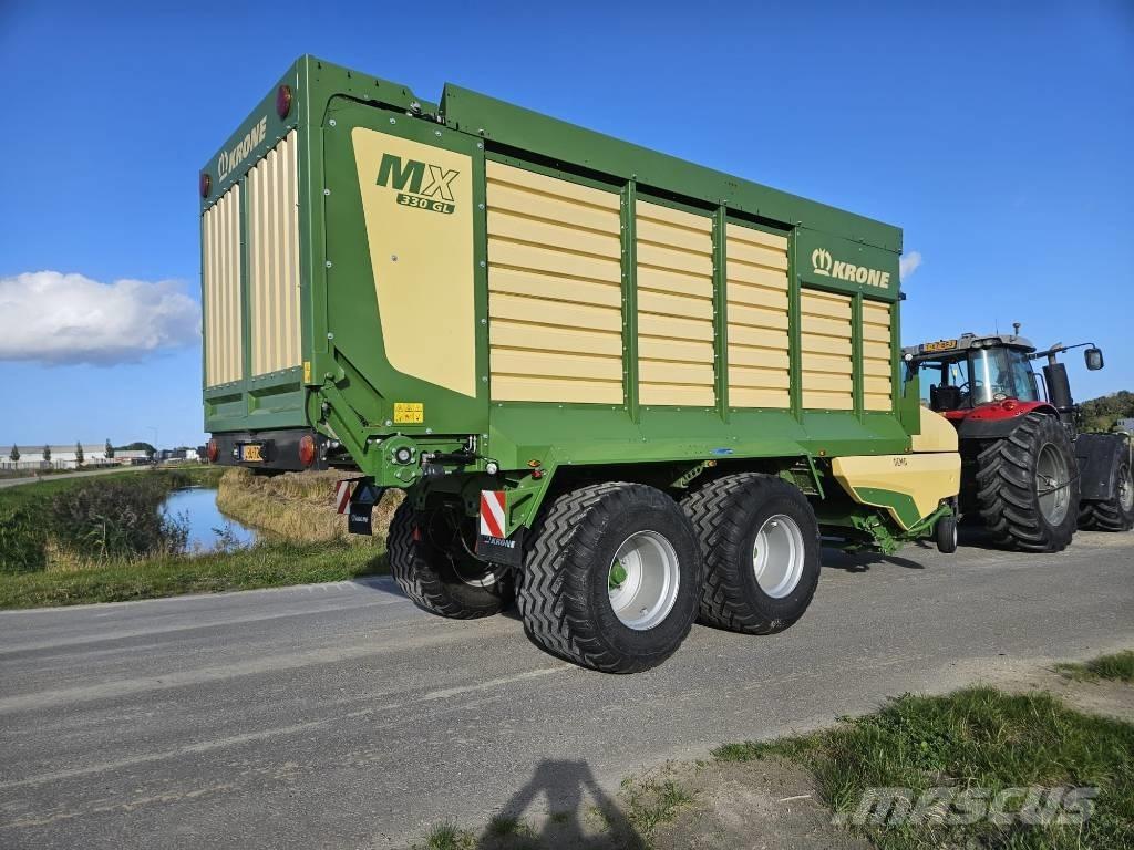 Krone MX 330 GL 자동 적재 트레일러