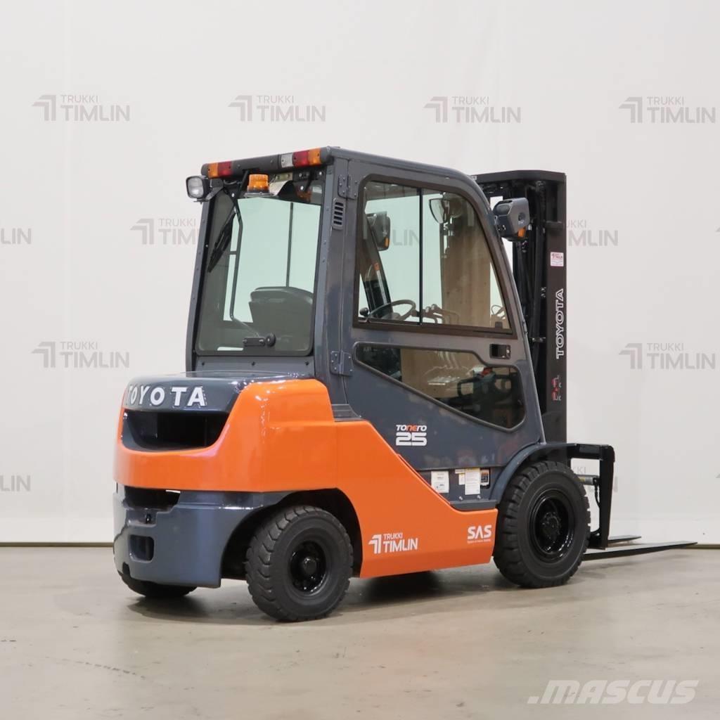 Toyota 02-8FDF25 디젤 지게차
