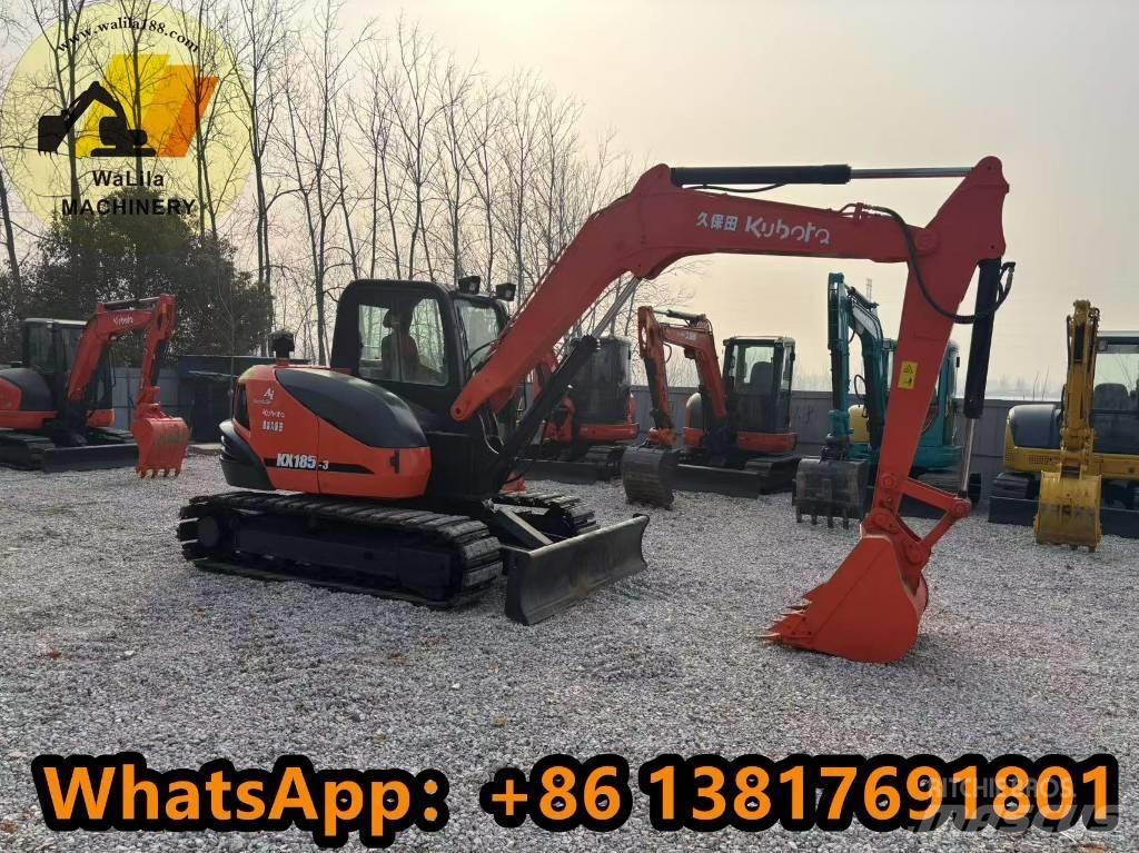 Kubota KX 185-3 중형굴삭기 7톤-28톤
