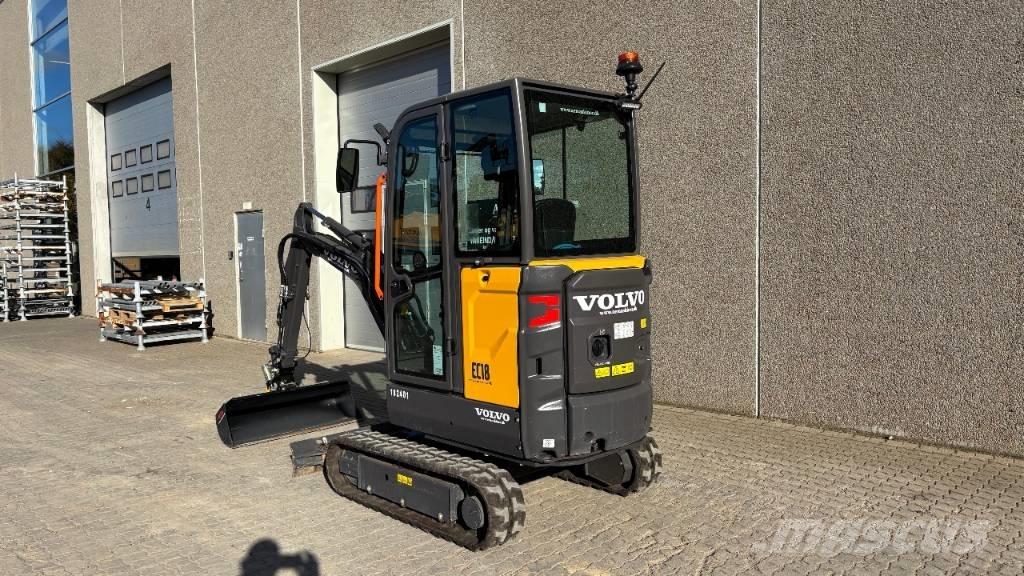 Volvo EC 18 Electric 소형 굴삭기 7톤 미만