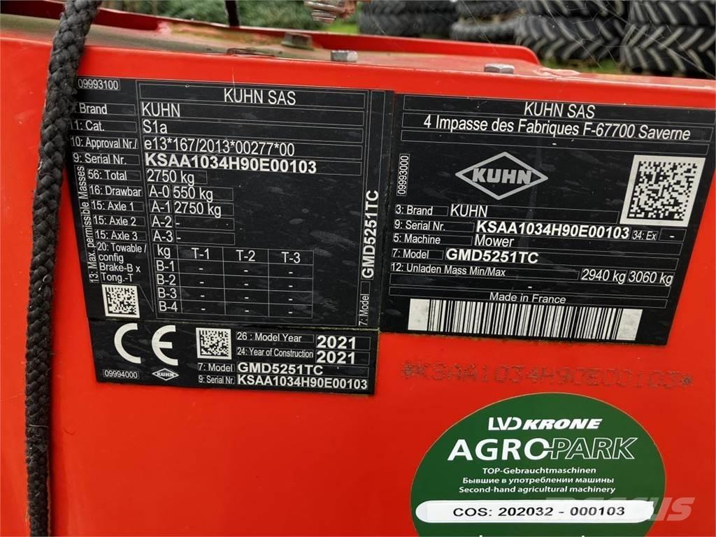 Kuhn GMD5251TC 제초기